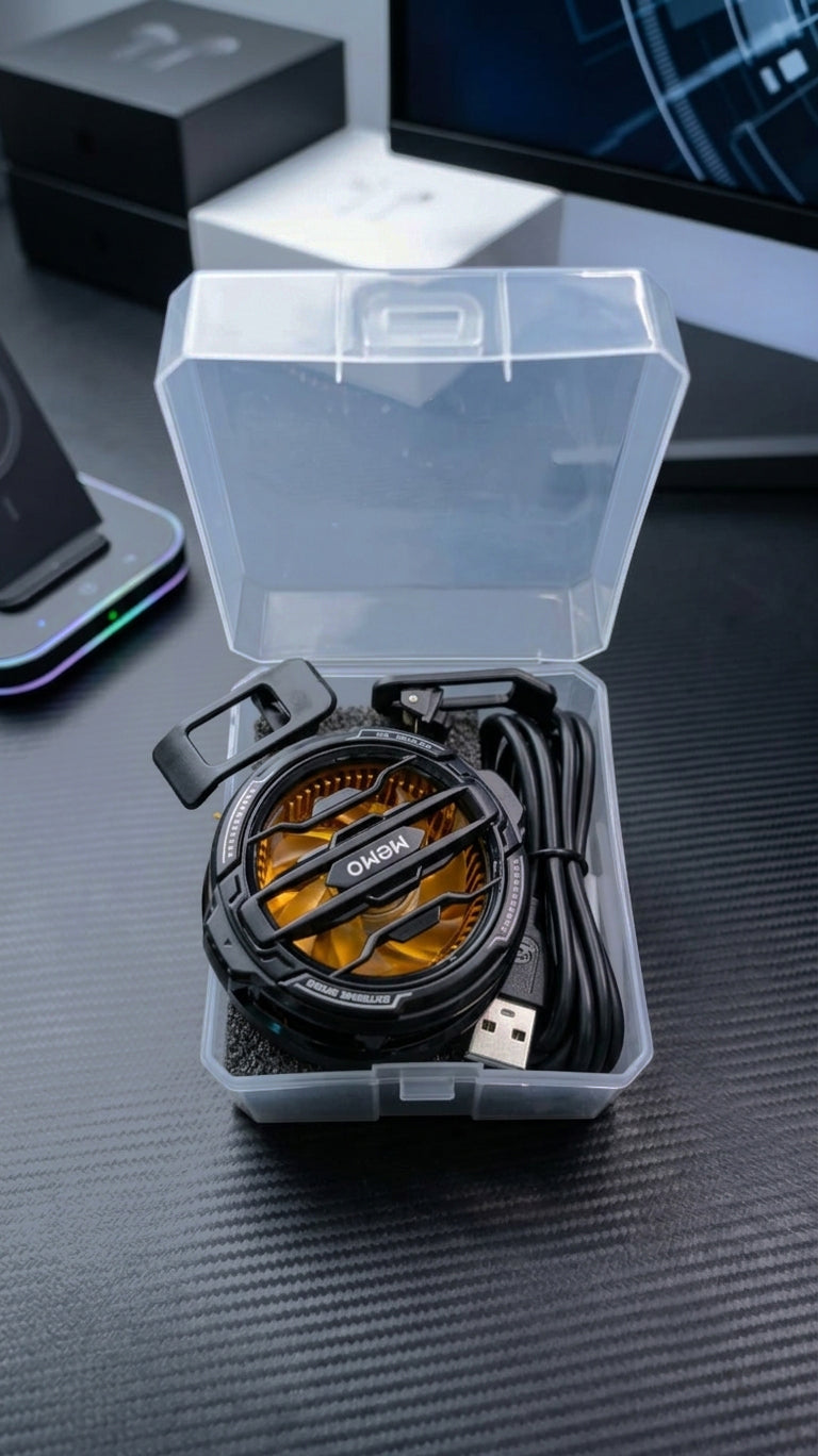 MEMO CX07 Pro Magnetic Phone Cooler – Mobile Gaming Cooling Fan
