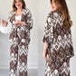 Zebra Print Cotton Lawn Co-ord Set Medium to XL